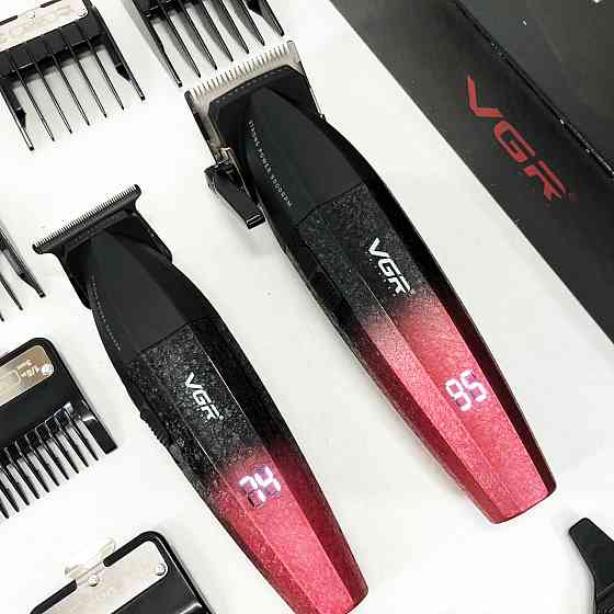 Машинка для стрижки голови VGR V-640, Хороший бездротовий триммер, Електромашинка для волосся FQ-25 Львів