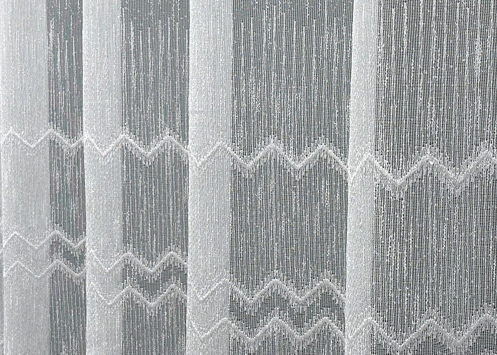 Тюль VR-Textil 1618т Льон з вишивкою білий 300х270 см (42-0578) Київ - фото 5