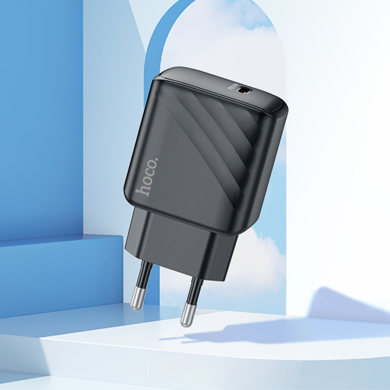 Сетевое зарядное устройство HOCO CS22A Value single port PD30W charger Black 6942007609913 Одесса - изображение 9