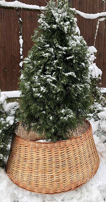 Корзина плетеная для елки, корзина под сосну Киев - изображение 4
