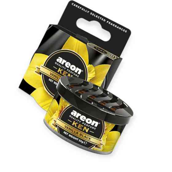 Ароматизатор на панель areon ken 35г "vanilla black" Мукачево