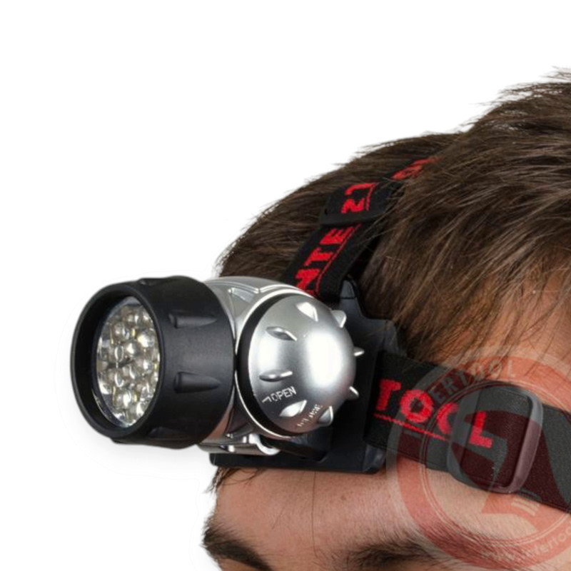 Ліхтарик діодний налобний 19 led 3хaaa, 4 режими Мукачево - фото 2