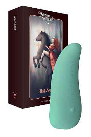 Вібратор-язичок FairyGasm ThrillLeaf green Sex Aura Київ