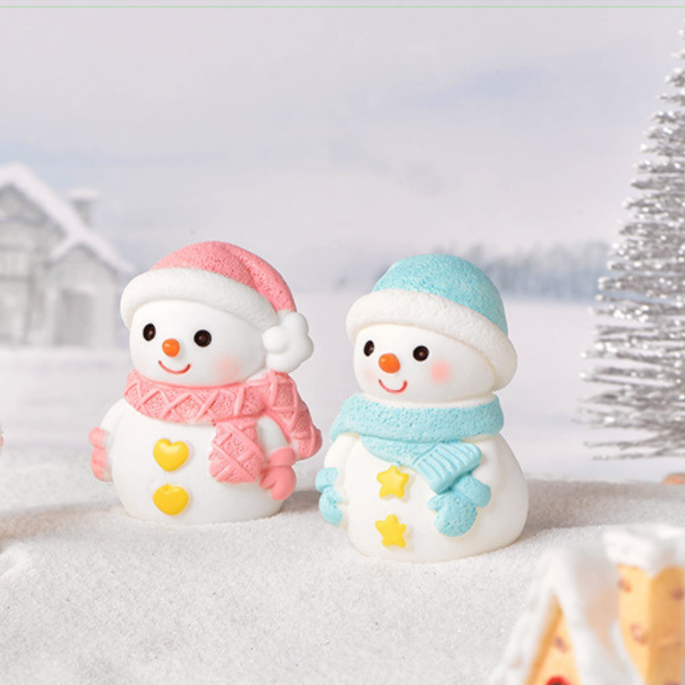 Новорічна фігурка Сніговик 4.6 х 3.4 см із серії "Колядка Крижаних Візерунків" Одеса - фото 1