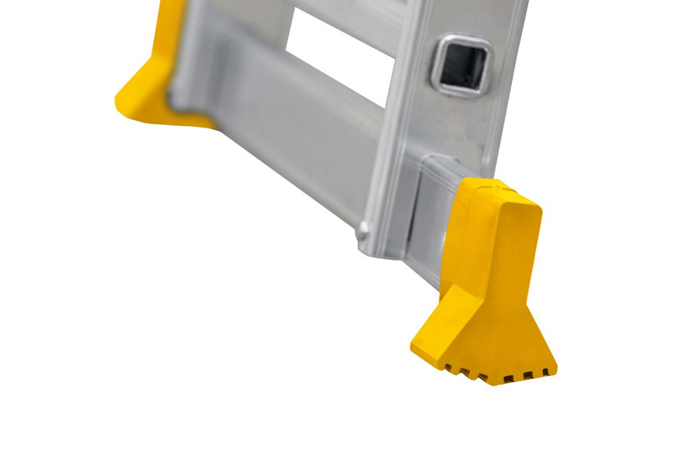 MASTERTOOL Драбина алюмінієва MASTERTOOL трисекційна комбінована 3х9 ступенів h=6200 мм max 150 Киев - изображение 6