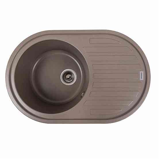 VALESO Гранітна мийка для кухні VALESO LIRA 7750 матова Дюна Коломия