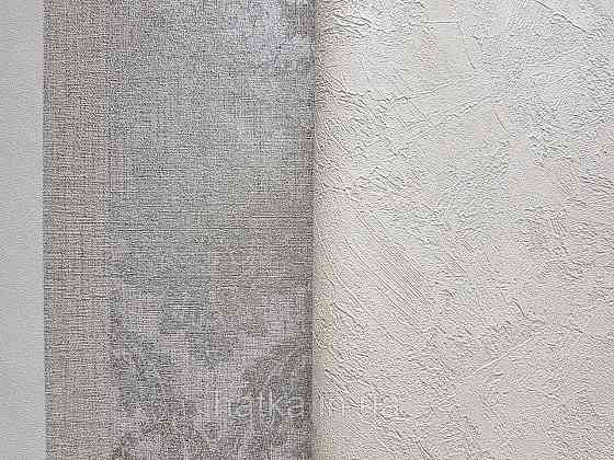Шпалери вінілові на флізеліні AS creation Perfect 1.06Х10 під штукатурку структурні сірі з глянцем Київ
