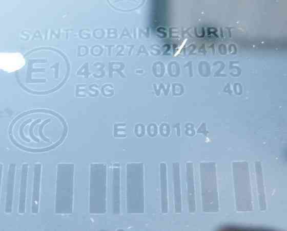 Mercedes-Benz  A2127300255 43R-001025 Глуха кватирка задніх правих дверей E-Class W212 Одеса