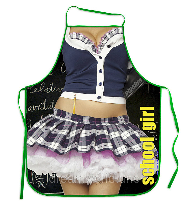 Прикольные фартуки Школьница Харьков - изображение 1