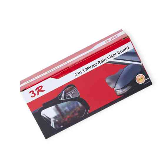 Дзеркало зона" на скотчі з подіумом над дзеркалом краплеподібна 90 x 40 мм (2 шт) 3R "мертва Мукачево