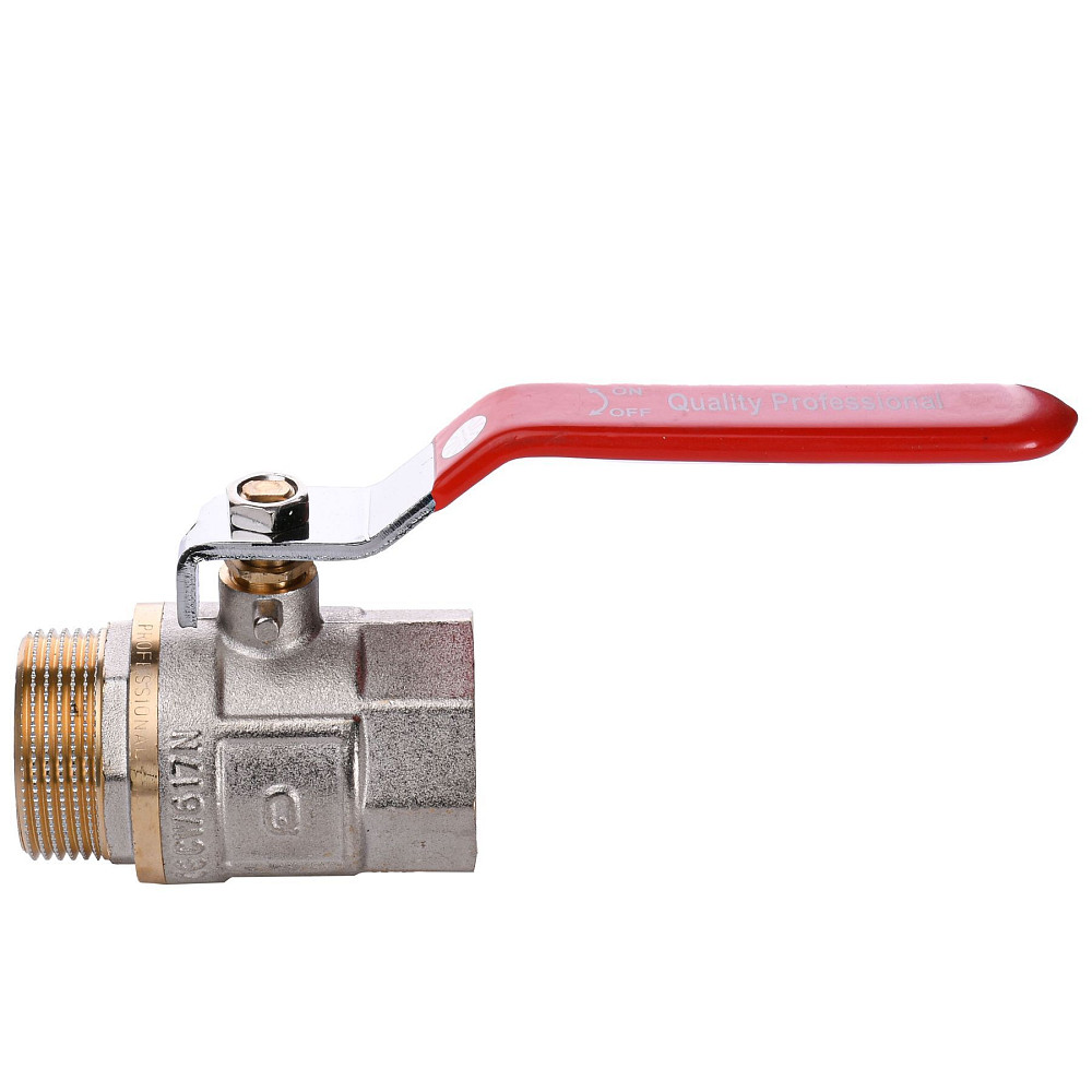 Кран кульовий прямий Q PROFESSIONAL 1 1/4″ ЗВ КР PN40 QP152 Луцк - изображение 1