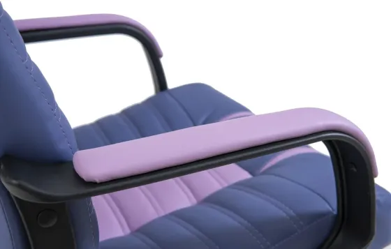 Офісне Крісло Керівника Richman Atlant Kansas Lavender-Lilac Підлокітник Річ Пластік М1 Tilt Лавандово-бузковий Київ