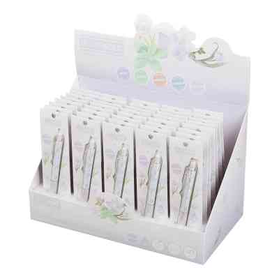 Ручка гелева Buromax автоматична BLOSSOM, 0.5 мм, ароматний грип, Шафран, сині чорнила, в блістері (BM.8368-07) Вінниця