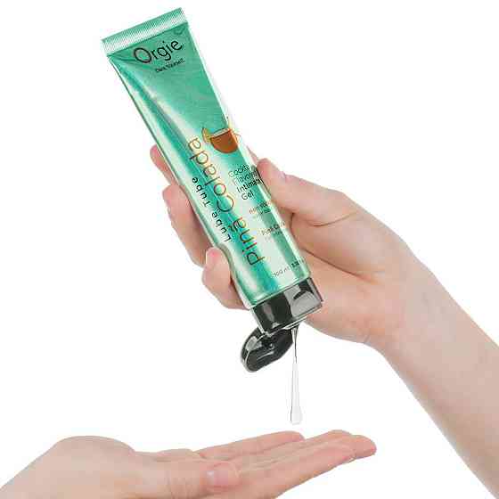 Лубрикант на водной основе Orgie Lube Tube Pina Colada, 100 мл, вкус и аромат пина колады Sex Aura Киев