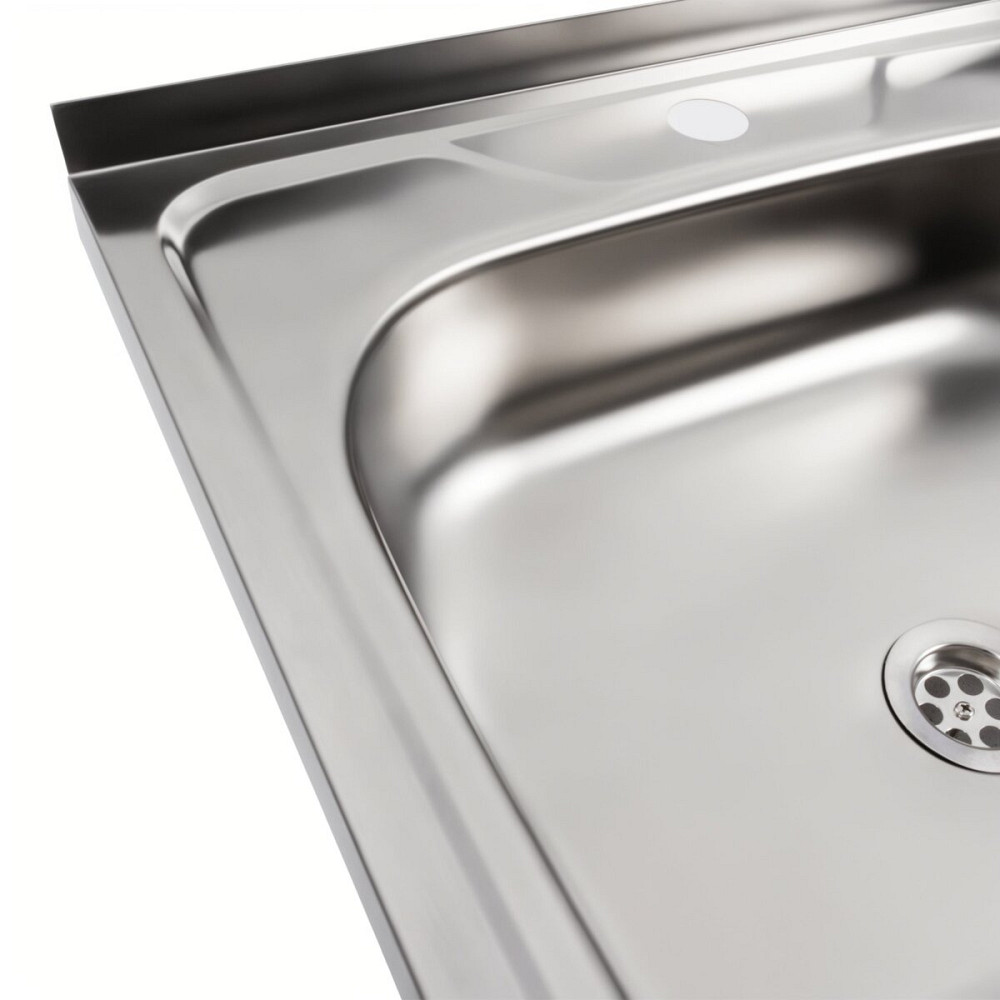 PLATINUM Мийка кухонна з нержавіючої сталі Platinum 5050 (0,4/120 мм) Киев - изображение 4