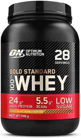 100% Whey Gold Standard 908 gram (Chocolate Peanut Butter) Луцк