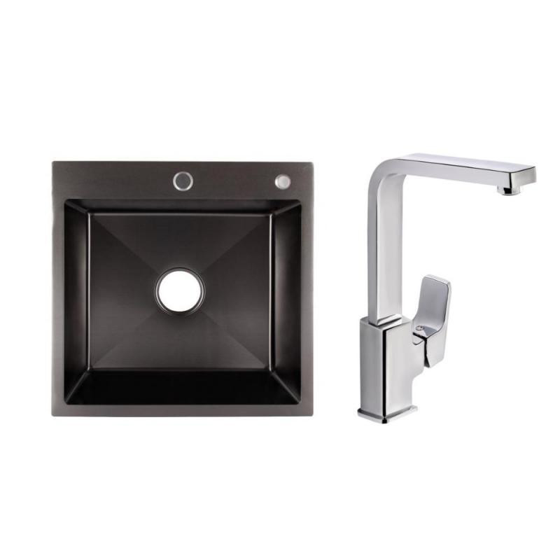 Набор для кухни Namesti 2 в 1 со смесителем для фильтрованной воды (QTNAM9025102FC + LDH5050BPVD3008) хром Киев - изображение 1