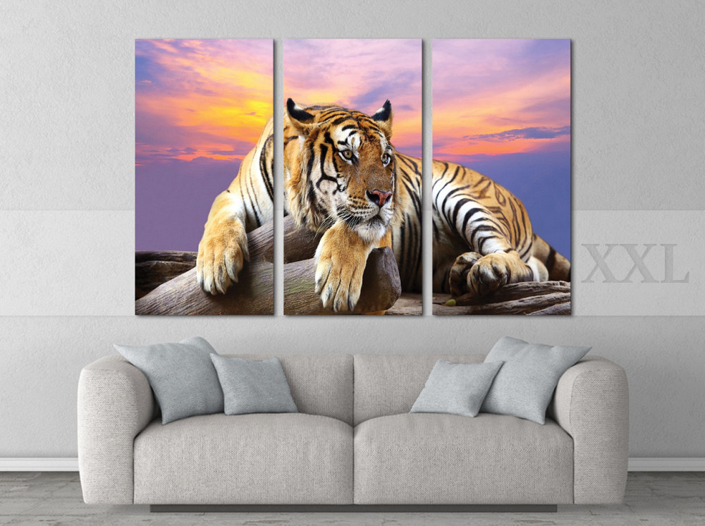 Модульна картина Природа Тигр Art-209_XXL Київ - фото 2