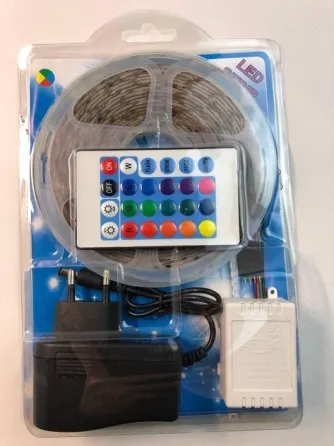 Стрічка SMD 3528 5м RGB Комплект 2033 кольоровий діод Одеса