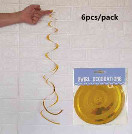 Дождик гирлянда 6 полосочек 70 см золотистый Киев