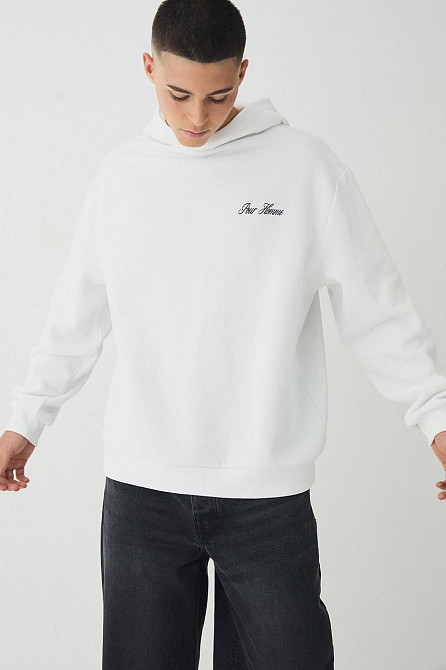 Худи, белая толстовка мужская, свитшот 2711253762 размер 48 Днепр - изображение 2