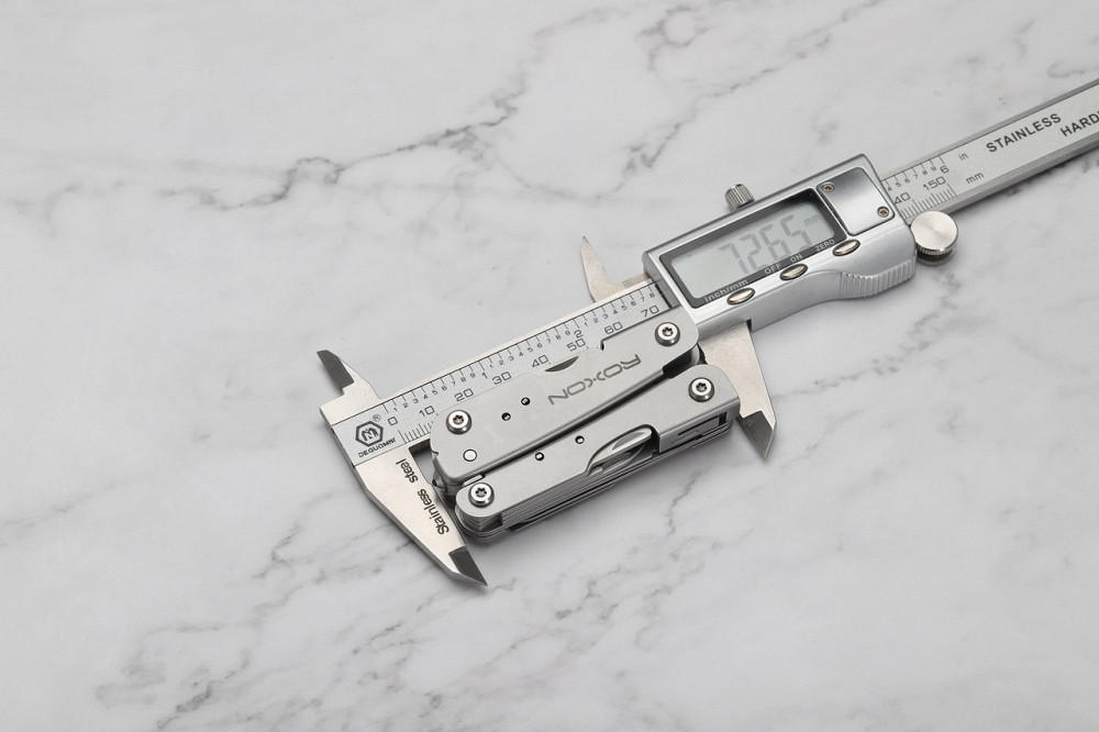 Міні мультитул Roxon M2 зі змінними бітами, сірий Київ - фото 6