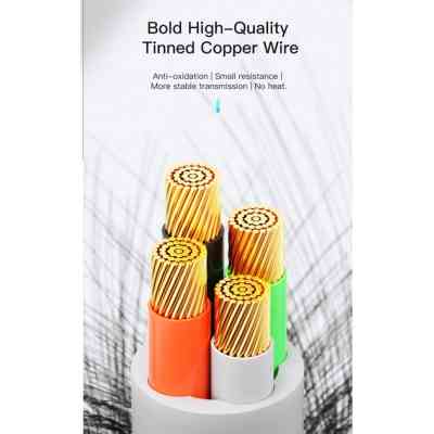 Дата кабель USB 2.0 AM to Lightning 0.25m 2.4A black Essager (EXCL-LSB01) Винница