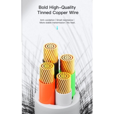 Дата кабель USB 2.0 AM to Lightning 0.25m 2.4A black Essager (EXCL-LSB01) Вінниця - фото 4