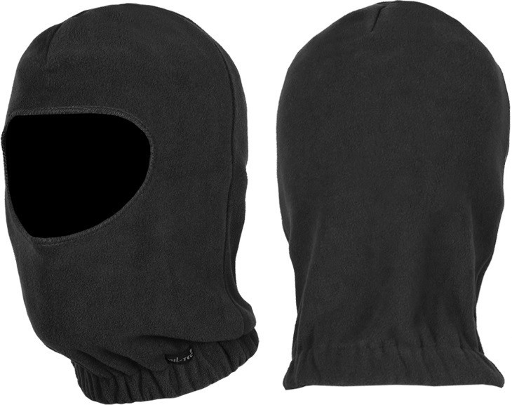 Універсальна Тактична Балаклава зимова 1 відвір з мікрофлісу Mil-Tec від Sturm (12110002) Black Нововолинськ - фото 1