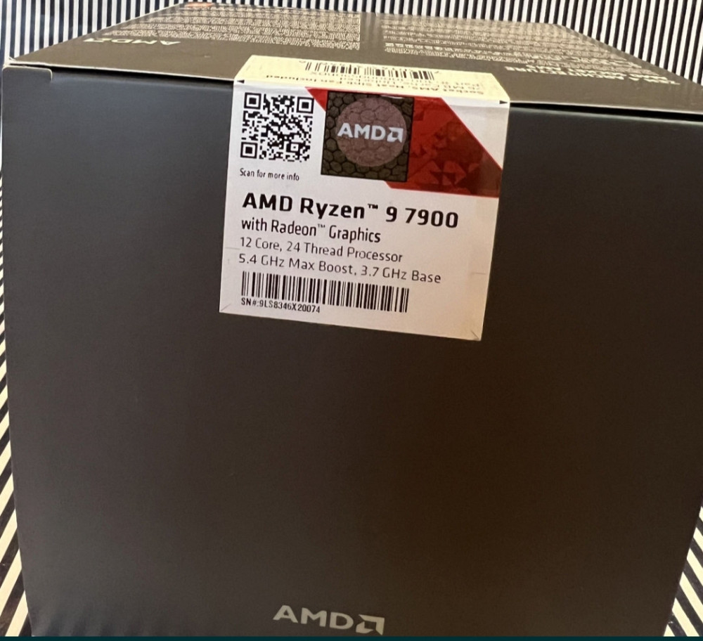 Процессор: AMD Ryzen 9 7900(100-100000590BOX) Киев - изображение 4