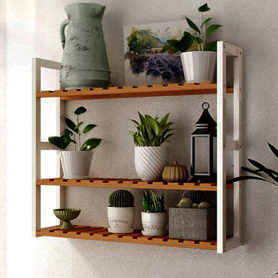 Полиця для ванної "Фрайбург 70" зефір-сієна Миколаїв - фото 1