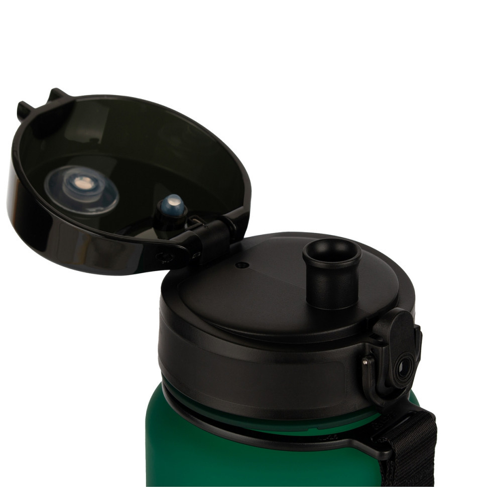 Пляшка для води UZSPACE 3038(Dark-Green) 1000 мл, темно-зелена Вінниця - фото 3