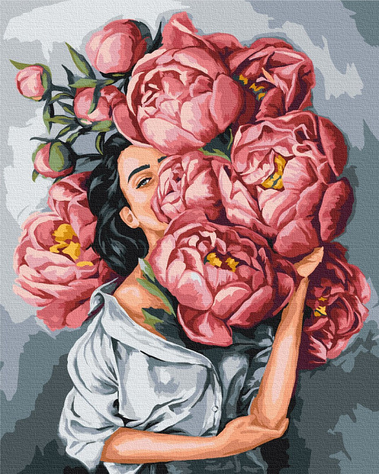 В облаке пионов © Mykhailyshyna Daria Киев - изображение 1