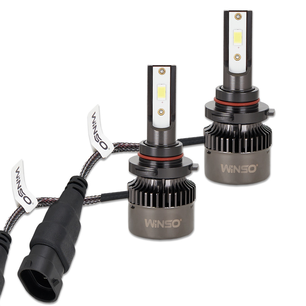 Автолампа Winso LED HВ3(9005) 12/24V 50Вт 5000Лм 6500K CSP3570 2шт Львів - фото 3