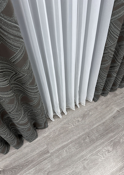 Шторная ткань жаккард 