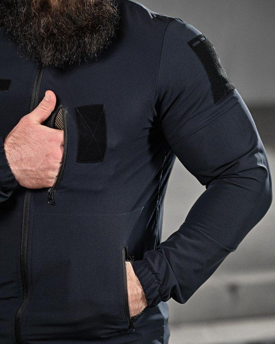 Ветровка paradox (без капюшона) синяя  дснс ДЛ6292 Одесса - изображение 4