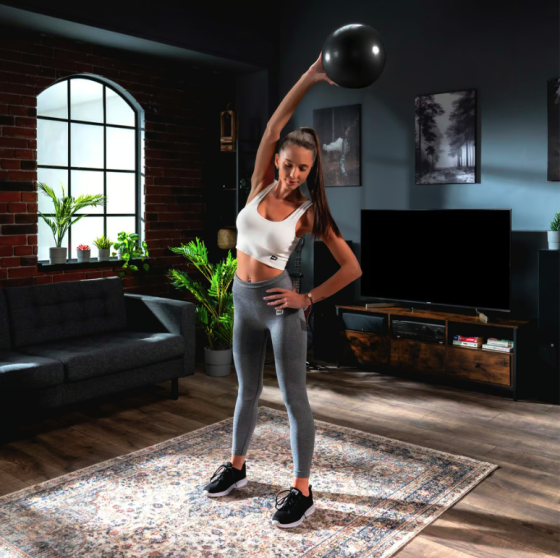 Фітбол Hop-Sport 25см чорний Київ