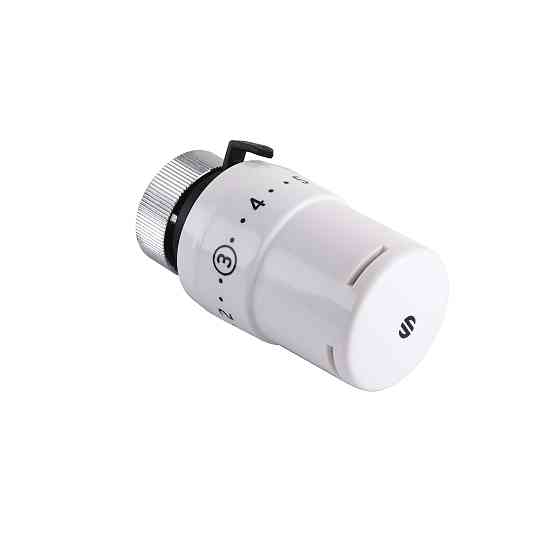 Набір Крани радіаторні кутові ARCO 1/2″ подача + зворотка+ термоголовка KC001 KCТ01 М30 Луцк