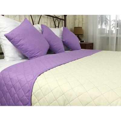 Покривало Руно Двостороннє Севілья бузково-молочне 220х240 см (330.52У_Севілья) Вінниця - фото 5