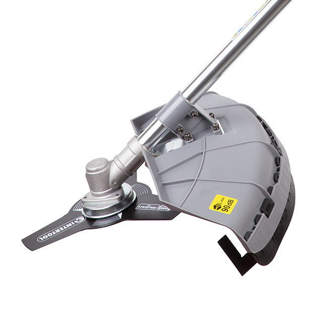 Тример електричний, 1,4 кВт, 7500 об/хв, ширина зрізання 255/420 мм, плавний пуск, ремінний привід, котушка + 3-лопатевий ніж Київ - фото 4