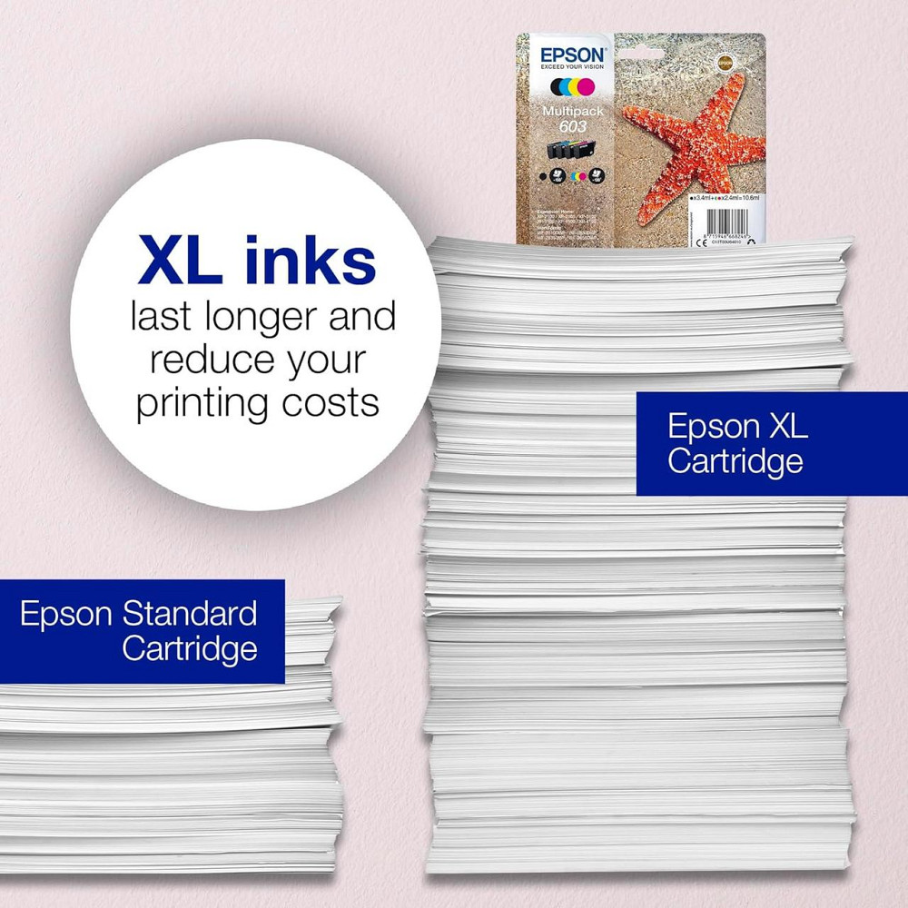 Картридж Epson T03A440 жёлтый Ink Starfish XL 400 страниц оригинальные чернила Epson цветной для WF/XP Киев - изображение 6