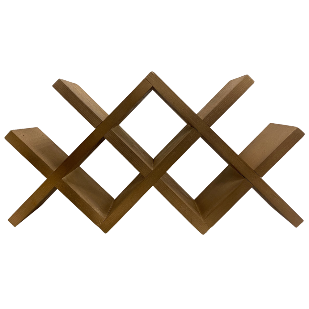 Полиця настільна окремостояча для вина з натурального дерева ялина, власного виробництва. Кам'янець-Подільський - фото 2