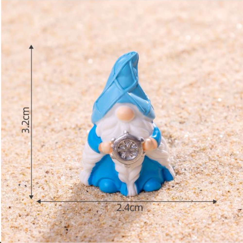 Серия фигурок Гномы  на пляже для миниатюры, хендмейда, флорариума,песочного стола Одесса - изображение 6