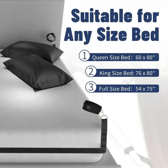 БДСМ-набор LOCKINK YEAHWOW Bed Restraint set Львов