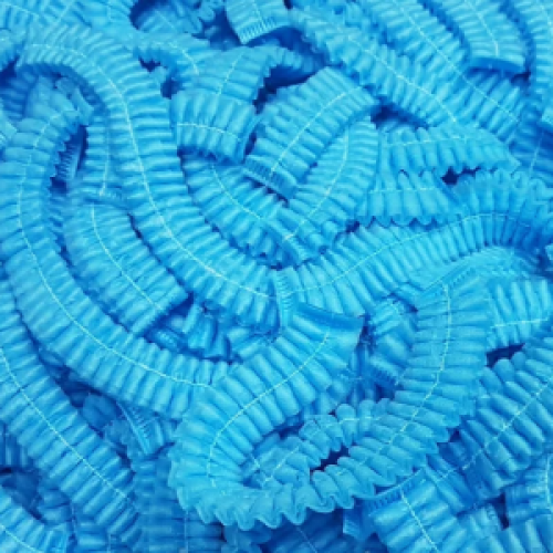 Шапочки медичні одноразові зі спанбонду блакитні 100 шт/уп Київ