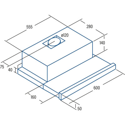 Вытяжка кухонная Cata TF-5260 X Винница - изображение 8