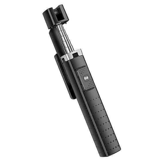 Селфі-монопод HOCO K18 Wave four-leg live broadcast holder Black (6931474770707) Київ