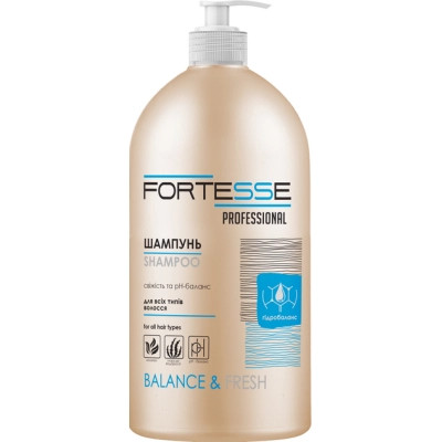 Шампунь Fortesse Professional Balance & Fresh 1000 мл (4820000306201) Винница - изображение 1