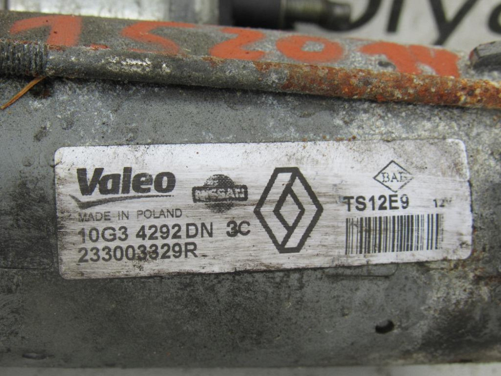 Стартер Renault Kangoo 1.5 dci 1997-2015 (233003329R) Ковель - фото 2