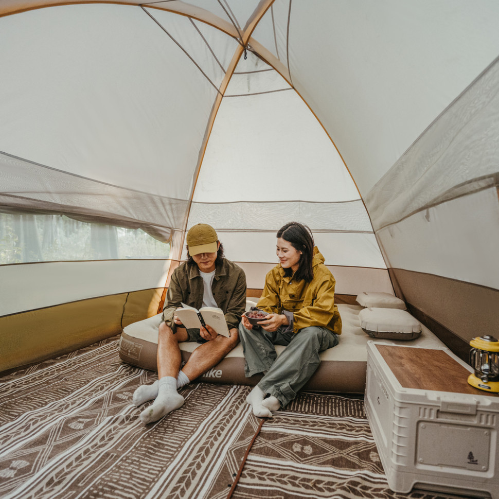 Намет шестимісний Naturehike, KOTA 6, CNK2450WS031, 75D, світло-коричневий Київ - фото 14